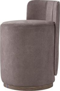 Design Poltrona Panca Ottomana Tavolino da toeletta Sgabello Rotondo Sedia imbottita Nuovo