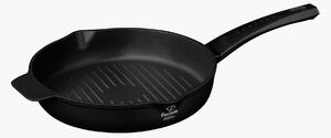 Padella rotonda con rivestimento antiaderente nero opaco