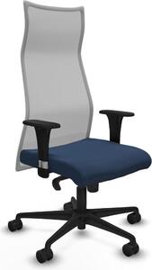 Sedia da ufficio Albacete XL, marca Piqueras y Crespo, modello B1C036N, colore blu navy