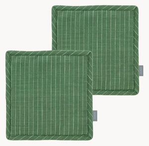 Set di 2 presine in cotone Line