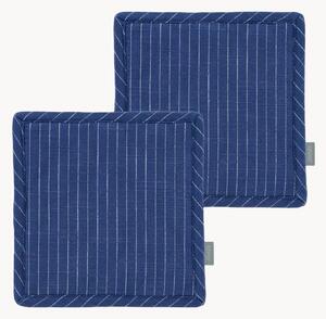 Set di 2 presine in cotone Line