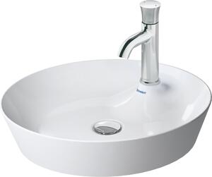Duravit Cape Cod Évier à poser, avec 480 mm, avec îlot de distribution, sans trop-plein, 2328480000, 2328480000