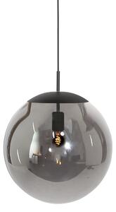 Steinhauer - lampada a sospensione - Bollique - nero - vetro metallo - Ø 40cm - E27 - 4186ZW