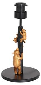 Anne Lighting - lampada da tavolo - Animaux - nero - plastica metallo - Ø 17cm - E27 - 3127ZW