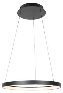 Steinhauer - lampada a sospensione - Ringlede - nero - metallo - Ø 57cm - LED - 4612ZW