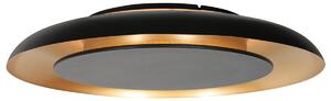 Steinhauer - plafoniera - Golden Veil - nero - metallo - Ø 60cm - LED - 4732ZW