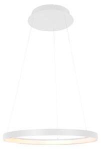 Steinhauer - lampada a sospensione - Ringlede - bianco - metallo - Ø 57cm - LED - 4612W