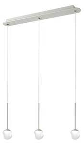 Lampadario moderno promoingross lollypop s3tr wh led metallo bianco metacrilato bianco - Promoingross