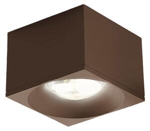 Plafoniera led promoingross pocket q10 ru 3000k metallo ruggine - Promoingross