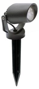 Faretto picchetto esterno resina top light roma pi12 ne ip66 gu10 led orientabile - Top Light