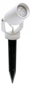 Faretto picchetto esterno resina top light roma pi12 bi ip66 gu10 led orientabile - Top Light