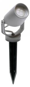 Faretto picchetto esterno resina top light roma pi12 gr ip66 gu10 led orientabile - Top Light