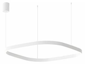 Lampadario moderno gea luce criseide s1g quadrata fcrsb9q led biemissione alluminio - Gea Luce
