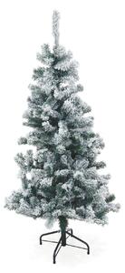 Albero di Natale Artificiale Innevato Soriani Sestriere Verde 150 cm