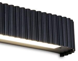 Brilagi - Lampada da parete dimmerabile a LED FALCON MODERN LED/14W/230V 40 cm nera + telecomando