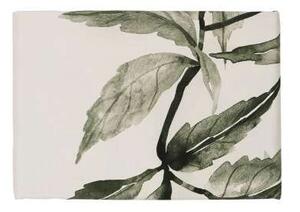 Côté Table Tovaglia Rettangolare Foliage decoro foglie tropicali Verdi in 100% Cotone 160x260 cm
