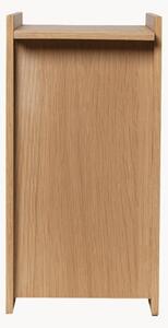 Pattumiera in legno Sama