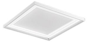 Plafoniera moderna perenz illumina panel 8430 b lc led 3200lm 3000k alluminio metallo acrilico bianco opaco - Perenz