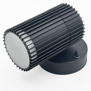 Faretto da parete per esterni LANTHEA 1x GU10/11W/230V IP44 nero
