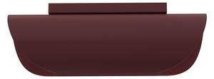 Applique da parete BARBOS 2xG9/8W/230V bordeaux