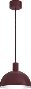 Lampada a sospensione su cavo HANDA 1xE27/15W/230V borgogna