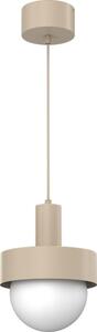 Lampadario a sospensione con cavo CANAN 1xE27/15W/230V pr. 20 cm beige