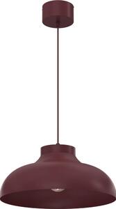 Lampadario a cavo BASCA 1xE27/15W/230V bordeaux