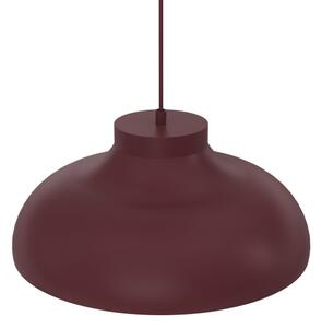 Lampadario a cavo BASCA 1xE27/15W/230V bordeaux