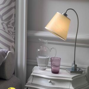Abat-jour illuminando jazz soft av e27 led paralume metallo flessibile - Illuminando