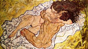 Riproduzione The Embrace 1917, Egon Schiele