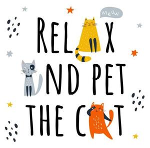 Illustrazione Relax Funny and cute red and, Nataliia Pshenychnaya