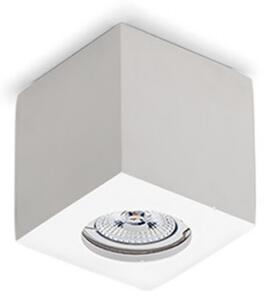 Plafoniera gesso belfiore 9010 cuori 8897 8899 gu10 led ip20 lampada soffitto - Belfiore - 9010