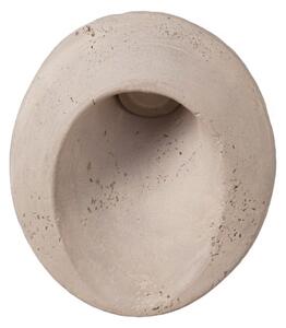 Applique incasso toscot square oval p150 40° led segnapasso terracotta esterni - Toscot