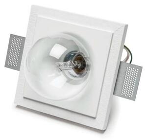 Faretto incasso gesso 9010 belfiore quark 4218a.39 e27 led lampada parete soffitto - Belfiore - 9010