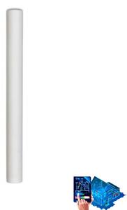 Plafoniera gesso 9010 belfiore stalattite 5507h 3039 led lampada soffitto wireless - Belfiore - 9010