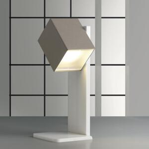 Abat-jour moderna cattaneo cubick 767 9l led metacrilato orientabile monoemissione - Cattaneo Illuminazione