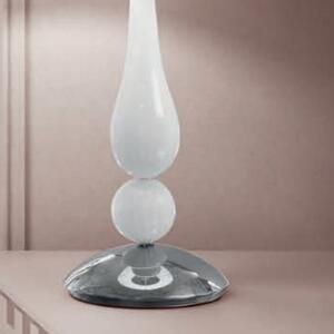 Abat-jour classica sylcom carola 1422 35 e27 led vetro murano lampada tavolo - Sylcom