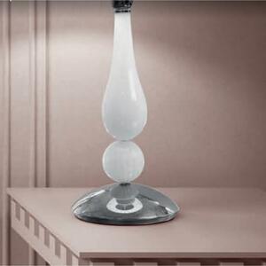 Abat-jour classica sylcom carola 1422 20 e14 led vetro murano lampada tavolo - Sylcom