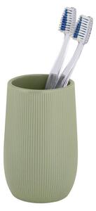 Portaspazzolino verde in ceramica Fablo – Wenko