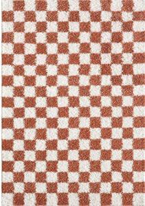 Tappeto crema/terracotta 120x170 cm Grida - ESTE