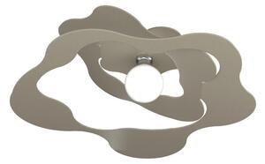 Plafoniera top light ripples 1158 pl70 e27 led metallo lampada soffitto ultramoderna - Top Light
