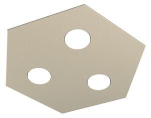 Plafoniera moderna top light hexagon 1142 pp gx53 led metallo lampada parete soffitto - Top Light