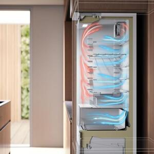 ASKO Frigorifero da Incasso Combinato Capacit 248 Litri Classe energetica E Raffreddamento No Frost colore Bianco - RFN31831SEI