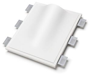 Applique incasso belfiore 9010 silk soft 2446b 10w led gu10 cristaly verniciabile monoemissione - Belfiore - 9010