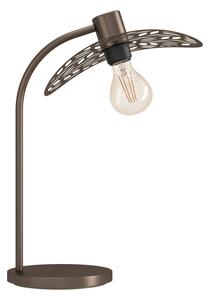 Eglo 44126 - Lampada da tavolo SWABY 1xE27/60W/230V bronzo