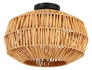 Eglo 44142 - Plafoniera SHELDON 1xE27/40W/230V marrone