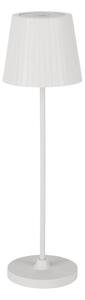 Eglo 75793 - Lampada da tavolo LED dimmerabile per esterni CABOZO LED/3,8W/5V 2000 mAh IP44 bianca