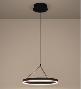 Eglo 390535 - Lampadario sospeso dimmerabile con cavo CANYAMEL LED/34,5W/230V nero + telecomando
