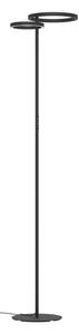 Eglo 901974 - Lampada da terra LED dimmerabile CASTELPOTO LED/16W/230V + LED/12W nera