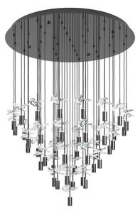 Eglo 390493 - Lampadario LED a sospensione su cavo COMAREIRA 43xLED/2,1W/230V 2200/3000/4000K cromo